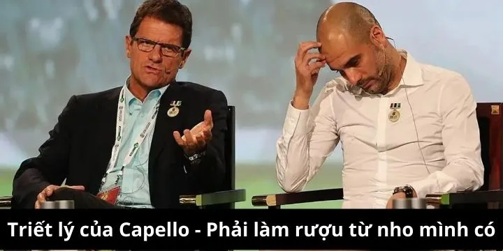 Nhận định của Fabio Capello về hệ thống tuyến giữa